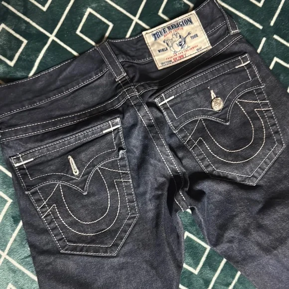 True Religion Men's Skinny Jeans - Dark Blue